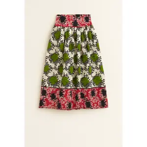 FloraWave Ankara Skirt