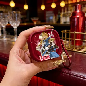 Z-Zeldas Protective Case Cover for Apple AirPods 1/2/3/4/pro/pro2, Tpu Texture, Lightweight & Durable, Anti-Scratch, Shockproof, Protection