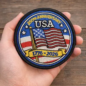 250th Anniversary of the USA Fun Patch Patriotic Program Gift for Collectors
