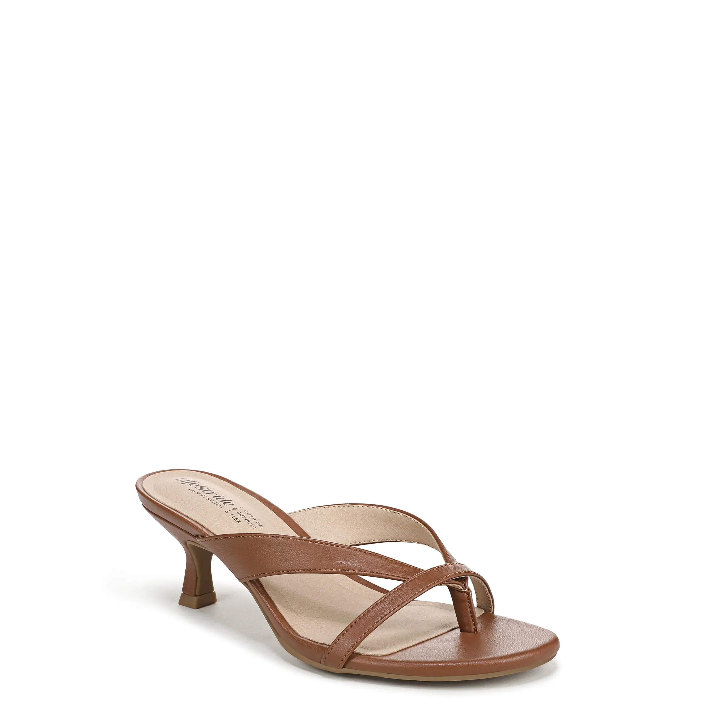 Lifestride Womens Navine Flip-Flop - Medium & Wide Width