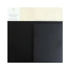 Black Matte Shiny Foil Cardstock Bundle