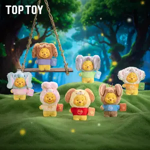 TOPTOY Winnie the Pooh Fairy Tale Book Series Vinyl-Plush Toys – Soft & Cuddly, Valentine's Day gift , Perfect Gift for Kids & Fans and newyear gift
