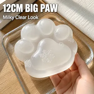 12CM Oversized Cat Paw Squishy Fidget Toy, Soft TPR Material With Thick Mud Slime Texture, Ultra Squishy Squeeze Vent Toy, High Playability Stress Relief & Decompression Sensory Accessory for Kids TeensAdults, CuteNoveltyLeisureGift,Toys &HobbiesCategory