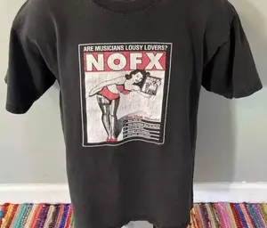 1998 NOFX Saved My Sx Life Shirt Vintage 90s Band Tee Punk Rock, Size S to 5XL