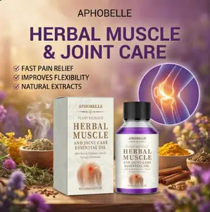 APHOBELLE Natural Joint Care Muscle Relief Oil – Soothes Arthritis & Stiffness