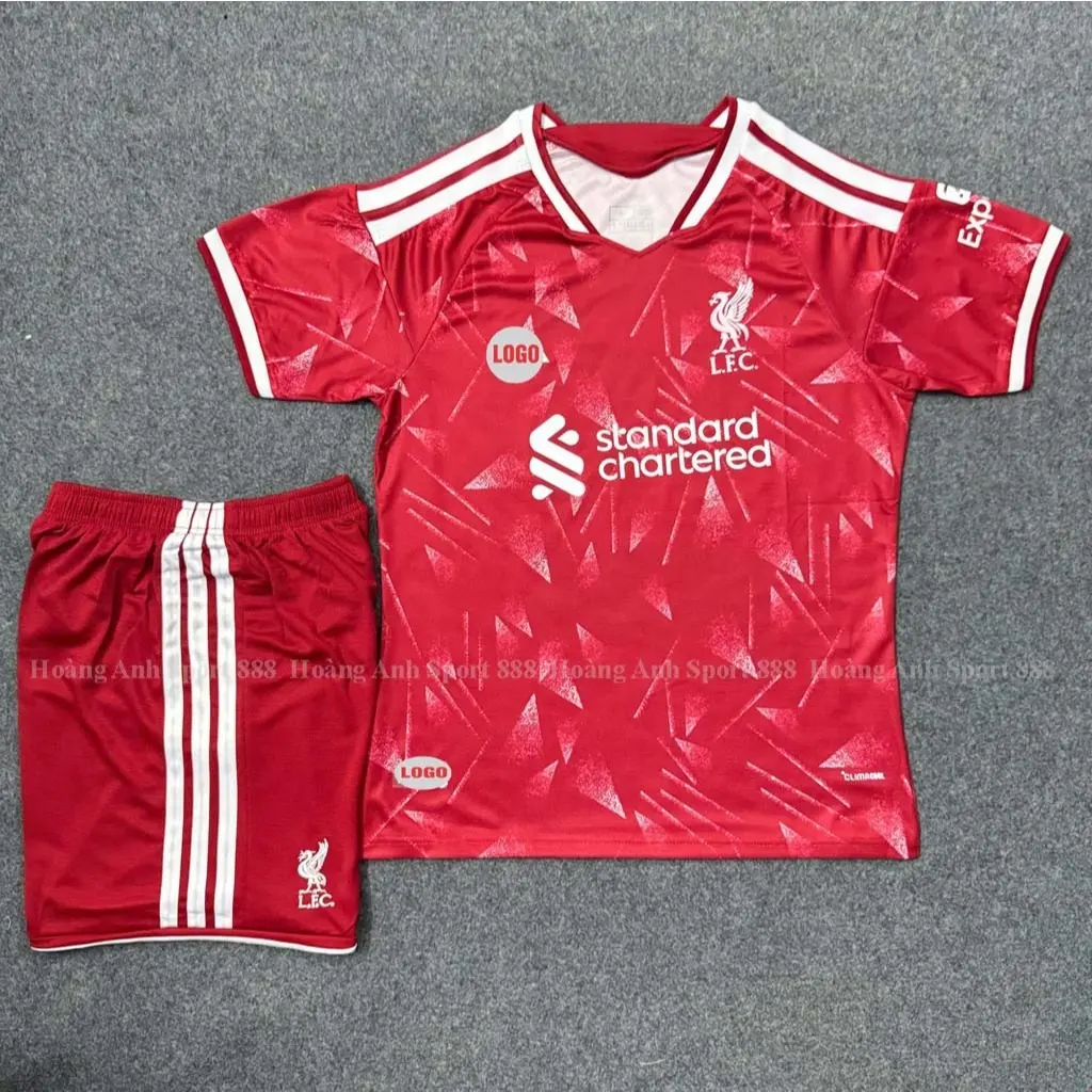 Liverpool FC 2026/2027 Football Kit - Match Standard - Polyester Mesh Fabric - FULL LOGO
