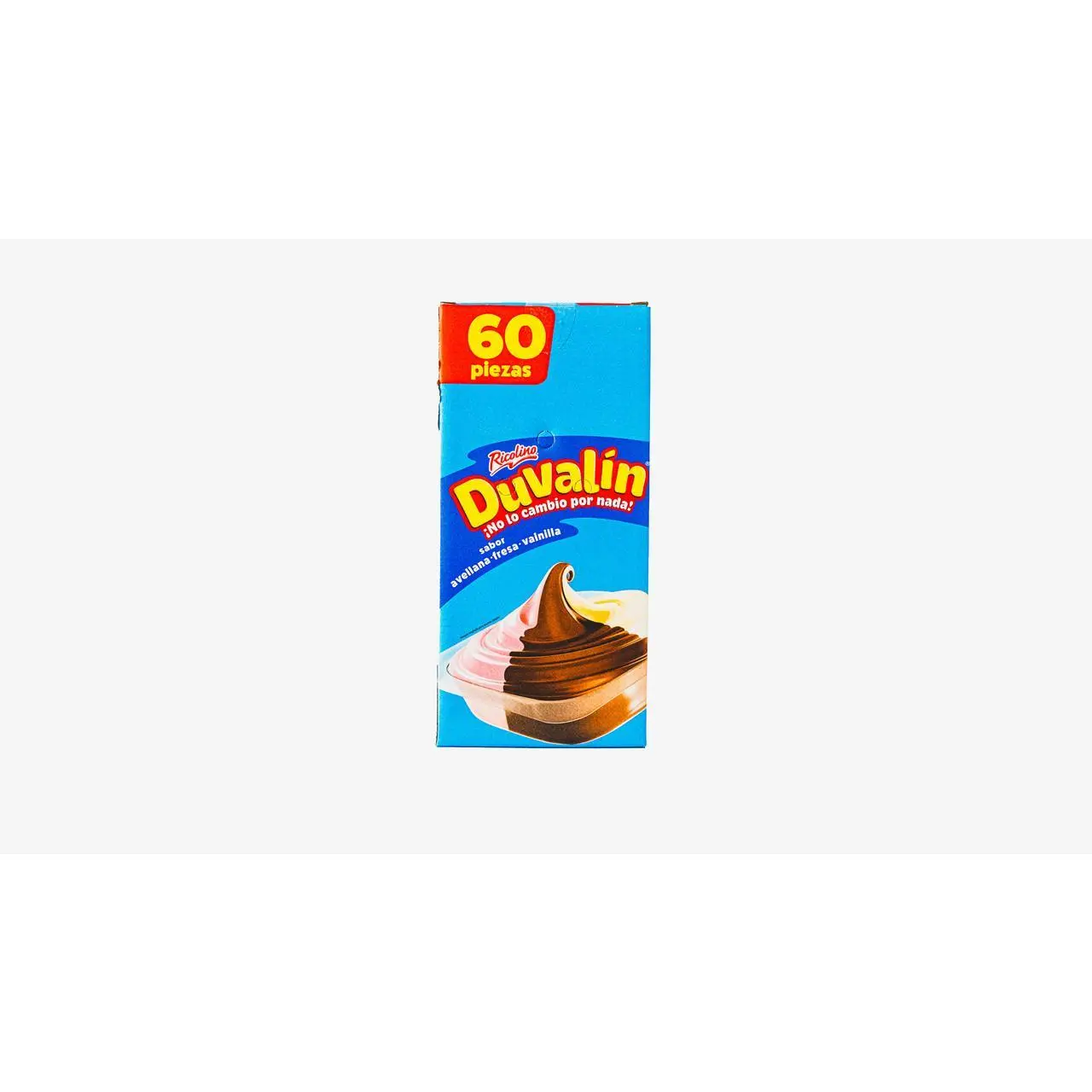 Ricolino Duvalin Tri Sabor 60 Pcs