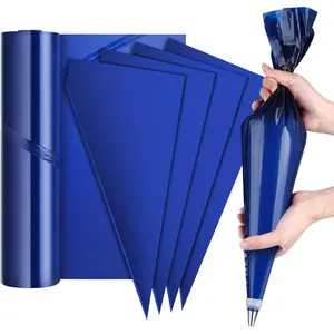 50 count Disposable Piping Bags  Thicken 21Inch Pastry Bags Icing Piping Bags for Cookies Cupcakes Dessert Cakes Decorating