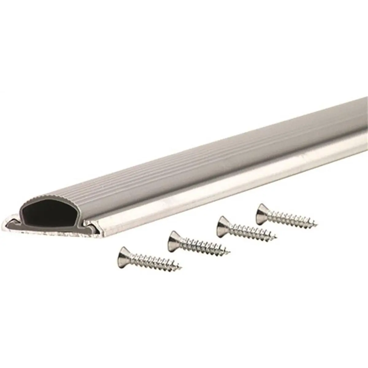 Aluminum Concealed Door Bottom with Vinyl Seal - 36 x 1.25 in.