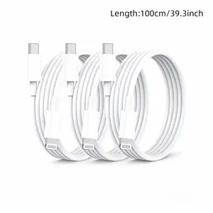 3.3 Feet (100 Cm) High-Speed Data Transfer Fast Charging Cable, Compatible with iPhone 14 Pro Max/14 Pro/14 Plus/iPad Series Devices