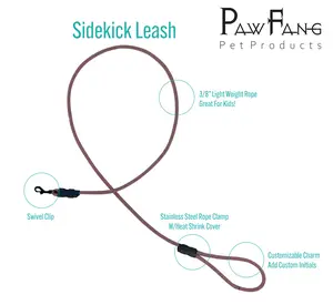 Sidekick Leash. Trains Children to Walk Dogs & Teaches Security and Responsibility.