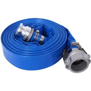 Pool Season MUST-HAVE!  1.5" Backwash Hose - Camlock Fittings for Perfect Seal