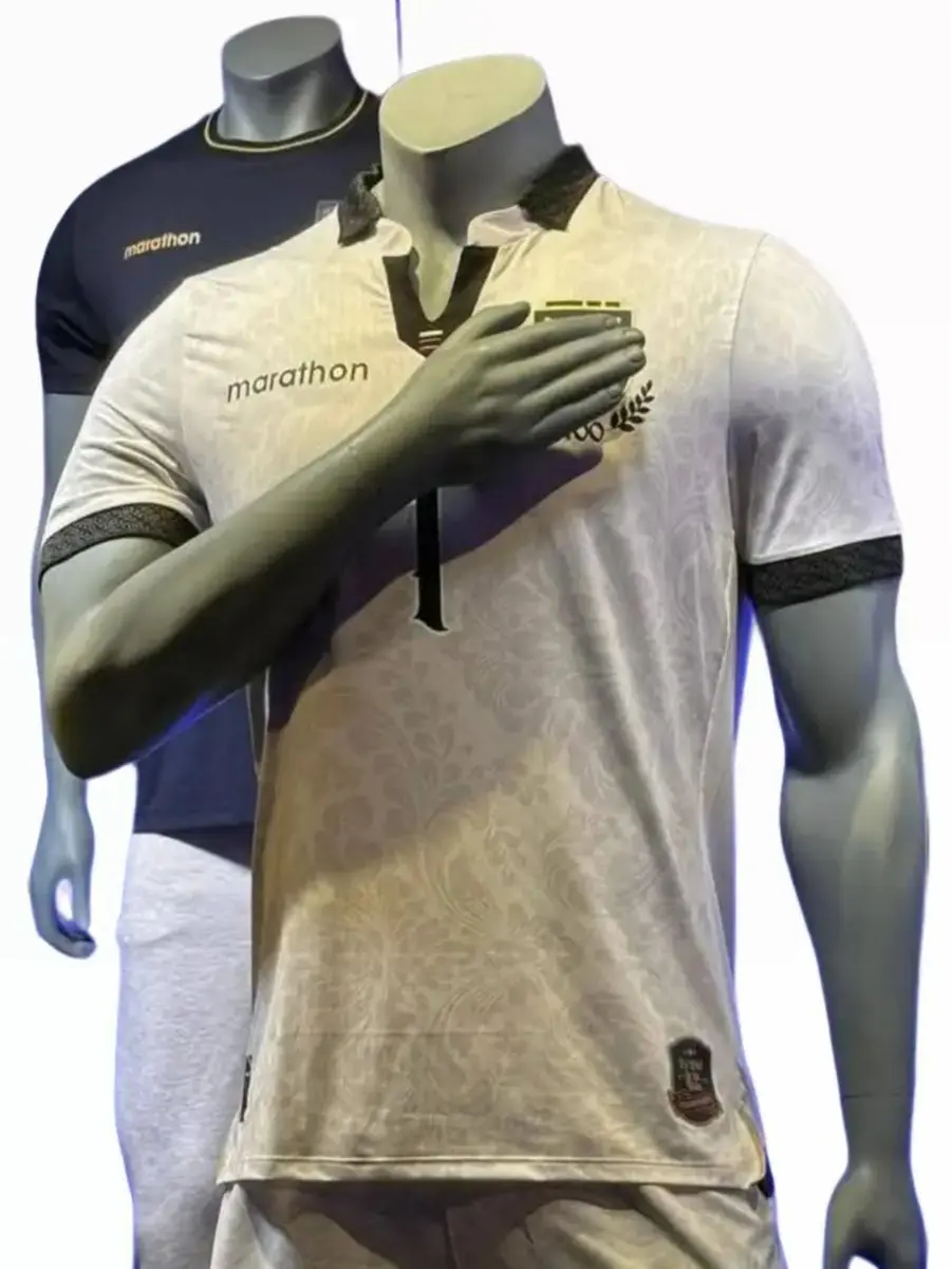 The Marathon Sports Ecuador 2025 home shirt, White - Black,soccer jersey,football jersey authentic, fan shirt, sports shirt, jersey vintage, special edition, match jersey, training wear.