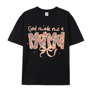 Comfort Colors God Made Me A Mama Christian Moms Stylish  Relaxed Fit Halloween Mama Theme T-Shirt Christian Faith Hoodie and T-shirt christian  girl  outfit christian woman top Spooky Retro Halloween Cut File Halloween Themed funny graphic tee