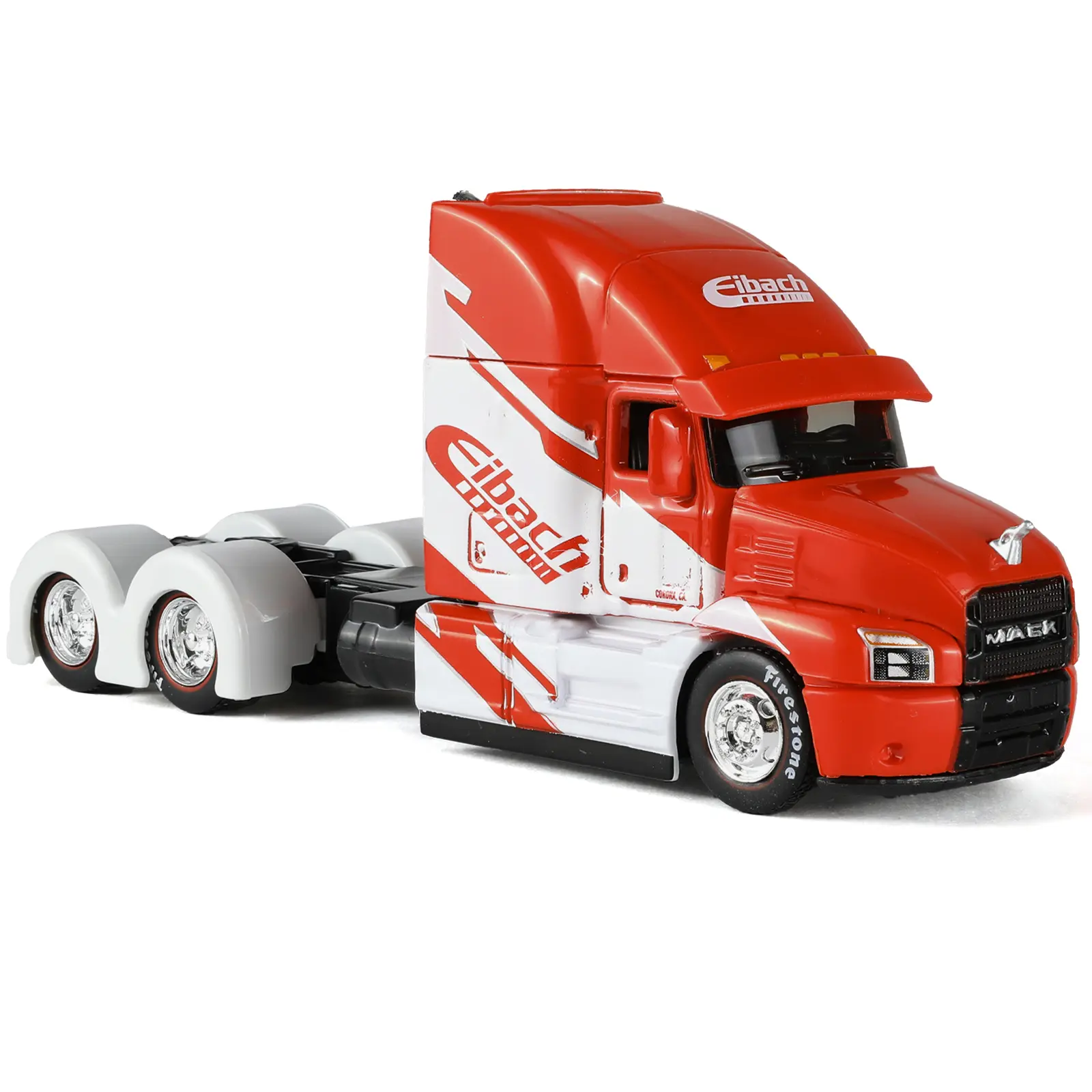 その他 mini Semi Truck Toy, 1/64 Scale Alloy Metal Diecast Heavy Semi Truck