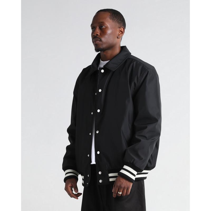 Collared Varsity Bomber Jacket