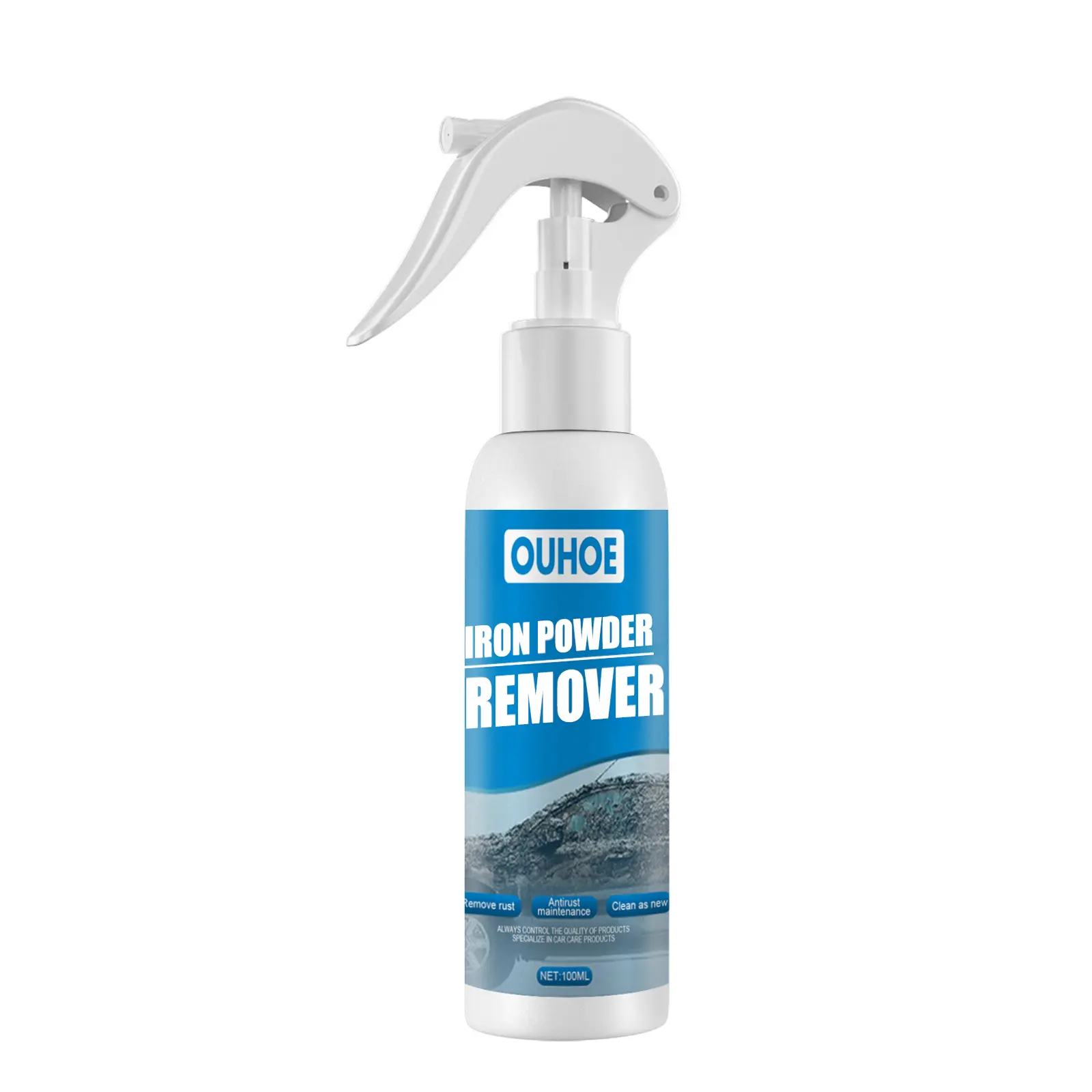 TurboClean Pro - Iron & Rust Remover Spray | Fast-Acting | Safe for Paint & Wheels | Strong Formula