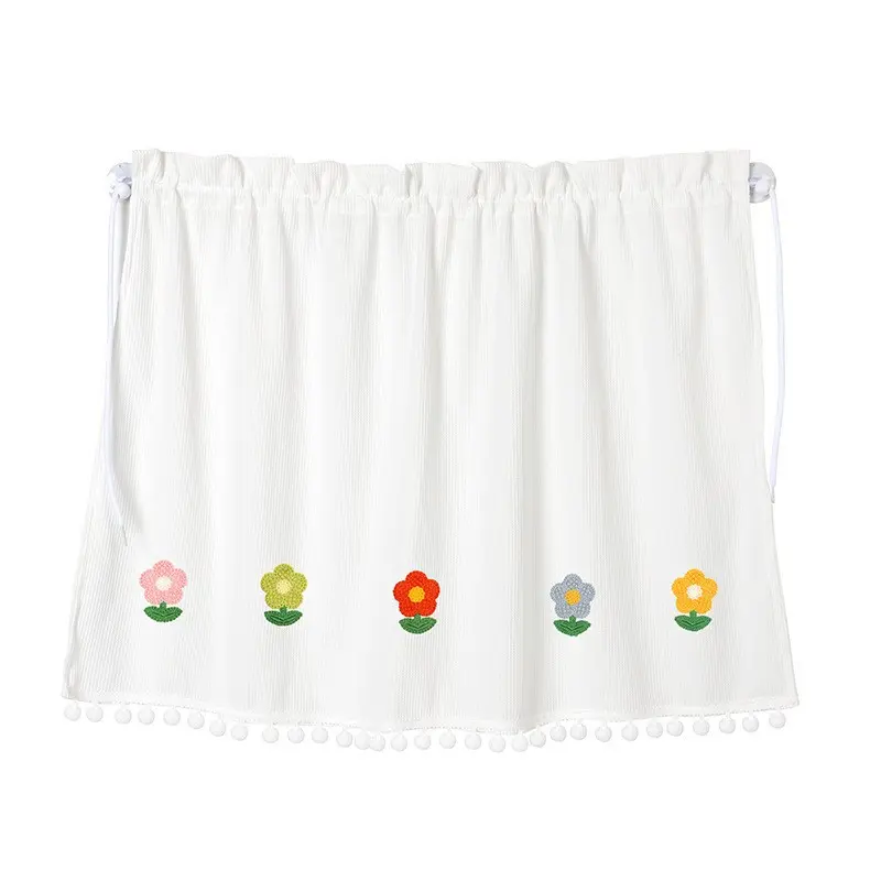 Five Sunflowers 1 Curtain