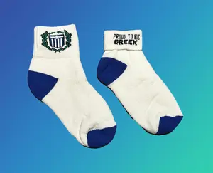 Proud to be Greek Crest Socks