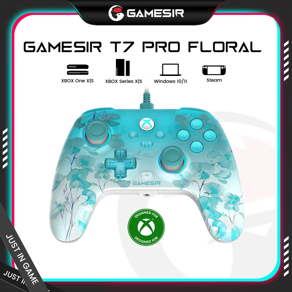 GAMESIR T7 Pro Floral Wired Controller for XBOX GAMESIR T7 Pro Floral Wired Controller for XBOX