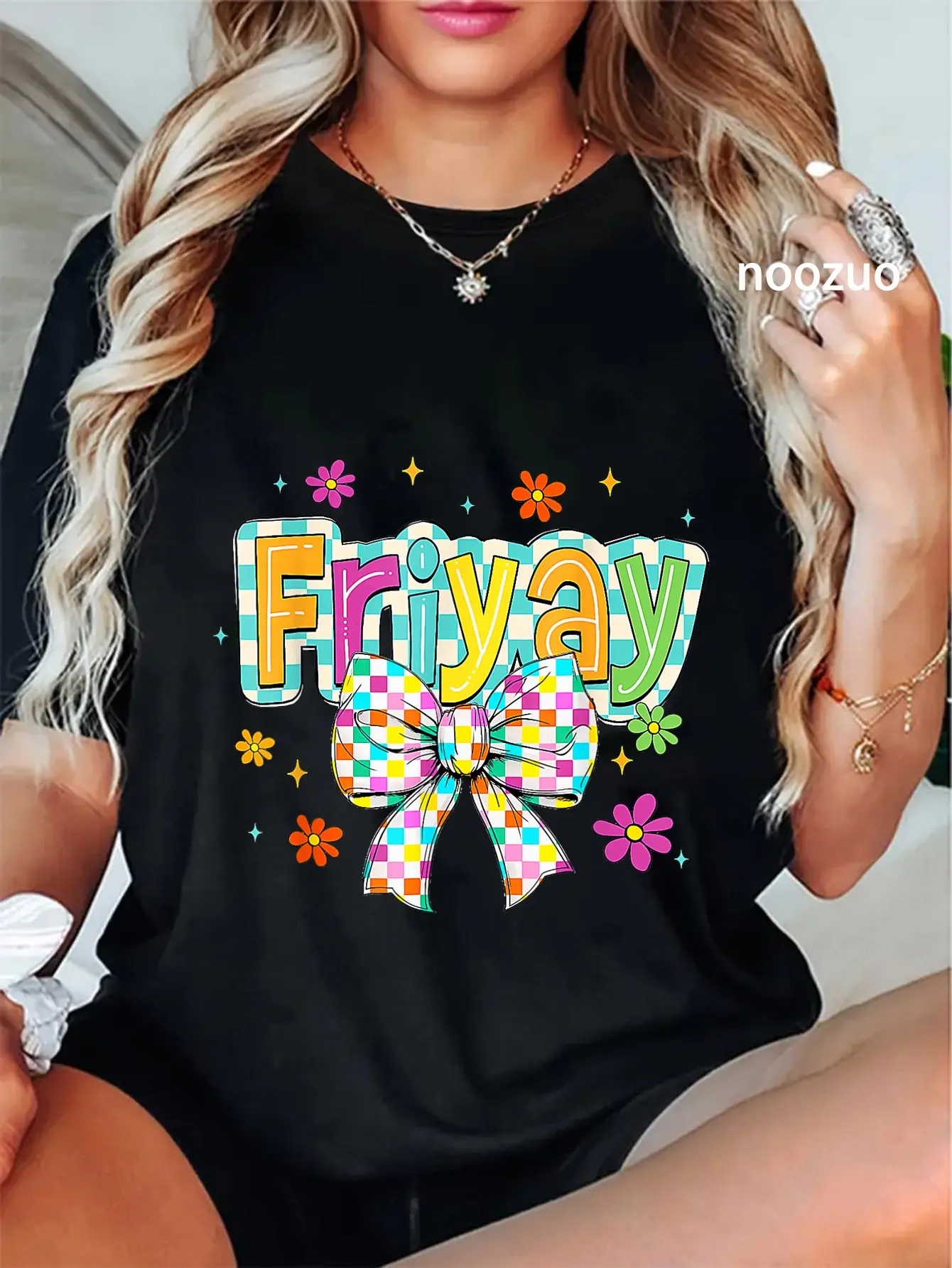 100% Cotton Happy Friday Fri Yay Teacher School Meme T-Shirt