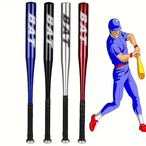 Universal 20-Inch Aluminum Alloy Baseball Bat, High-Strength Durable Outdoor Training, Softball/basketball Training Equipment, Home Gift