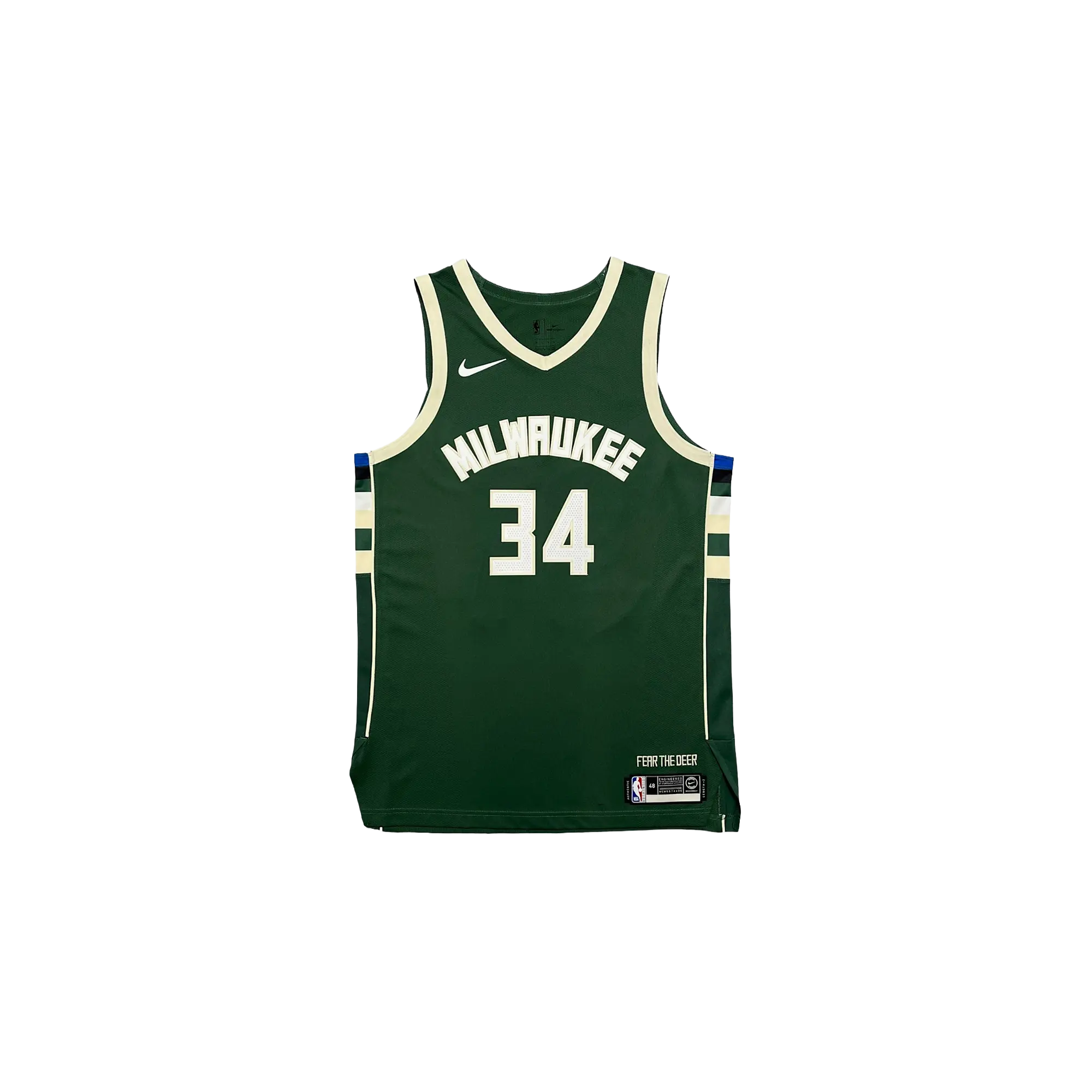 Giannis Antetokounmpo Milwaukee Bucks Swingman Jersey "Hunter Green" 13349398