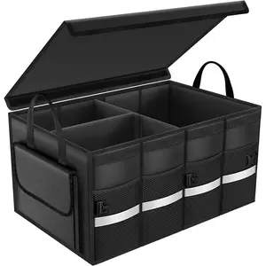 Car Trunk Storage Box, Car Trunk Organizer, Multi-compartment Car Storage Box, Car Interior Accessories for Car Stowing & Tidying