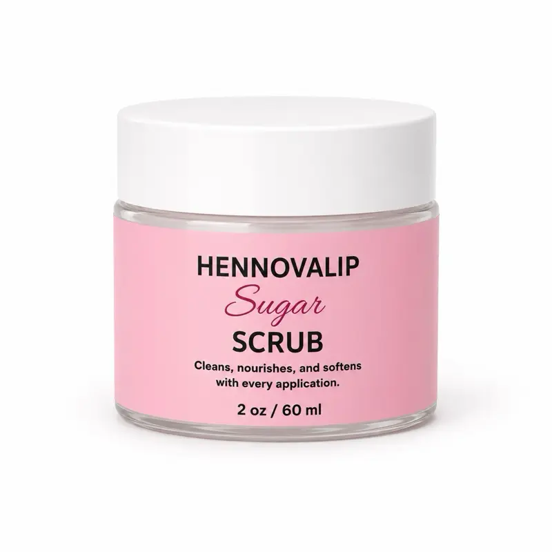 HENNOVABROWS Hydrating Lip Scrub – Watermelon – 2 oz / 59 ml