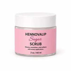HENNOVABROWS Hydrating Lip Scrub – Watermelon – 2 oz / 59 ml