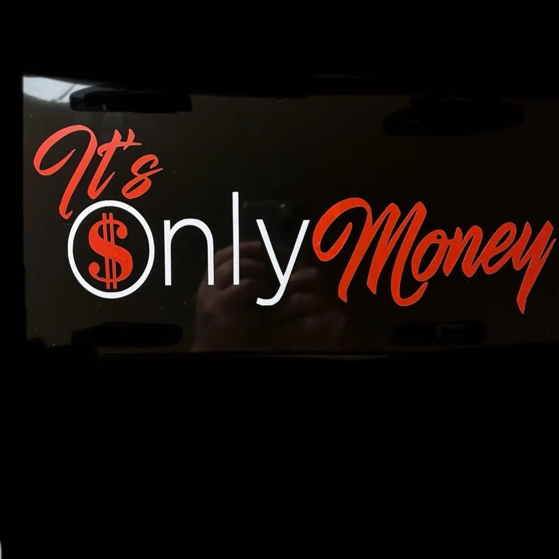It’s only money sticker Decor Decorative Adhesive Vinyl Decal, Fun, Decoration