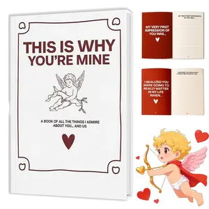 [Psychology & Relationships ]This Is Why You're Mine Couples Book, with Emotionally Enriching Pages, Couples Journal, Love Keepsake Book, Create Lasting Memories Together, for Lovers