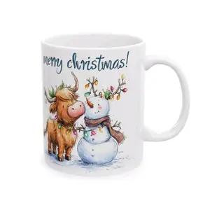 Serene Nativity Ceramic Mug | Holiday Gift, Christmas Decor, Coffee Cup, Collector's Item, Religious Theme, Home & Kitchen 11oz/15oz - Inviting & Stylish Coffee Mug