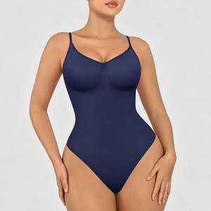 FeelinGirl Seamless Covered Bust Jumpsuit Thong Bodysuit Fit Comfort Slimming  Womenswear 1 Breathable Hip Tops Soft  Deals For You Days Body Hugging bodysuit shapewear Summervibes