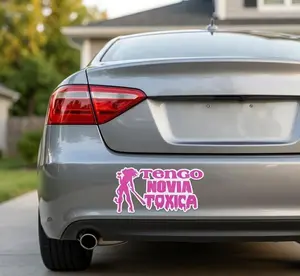 Tengo Novia Tóxica Sticker | Waterproof Vinyl Car Decal, Vehicle Exterior Decoration,  Truck Accessories Stylish Car Merch