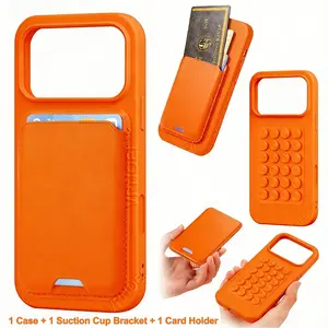 Upgraded 3IN1 Card Wallet Phone Case compatible with iPhone 16 15 11 12 13 14 17 Pro Max Plus 17 AIR Cases Shockproof Protective Back Cover Protector Accessories Woman Man Wallet Protection