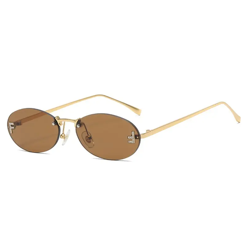 Retro Oval Y2K Sunglasses for Women Men, 2025 Trendy Chic  display picture 2
