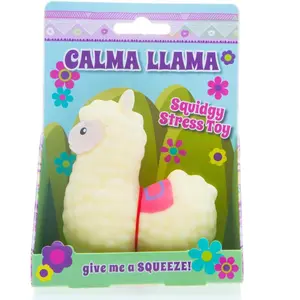 Calma Llama Stress Toy – Squishy Fidget Ball for Adults, Teens & Desk Use