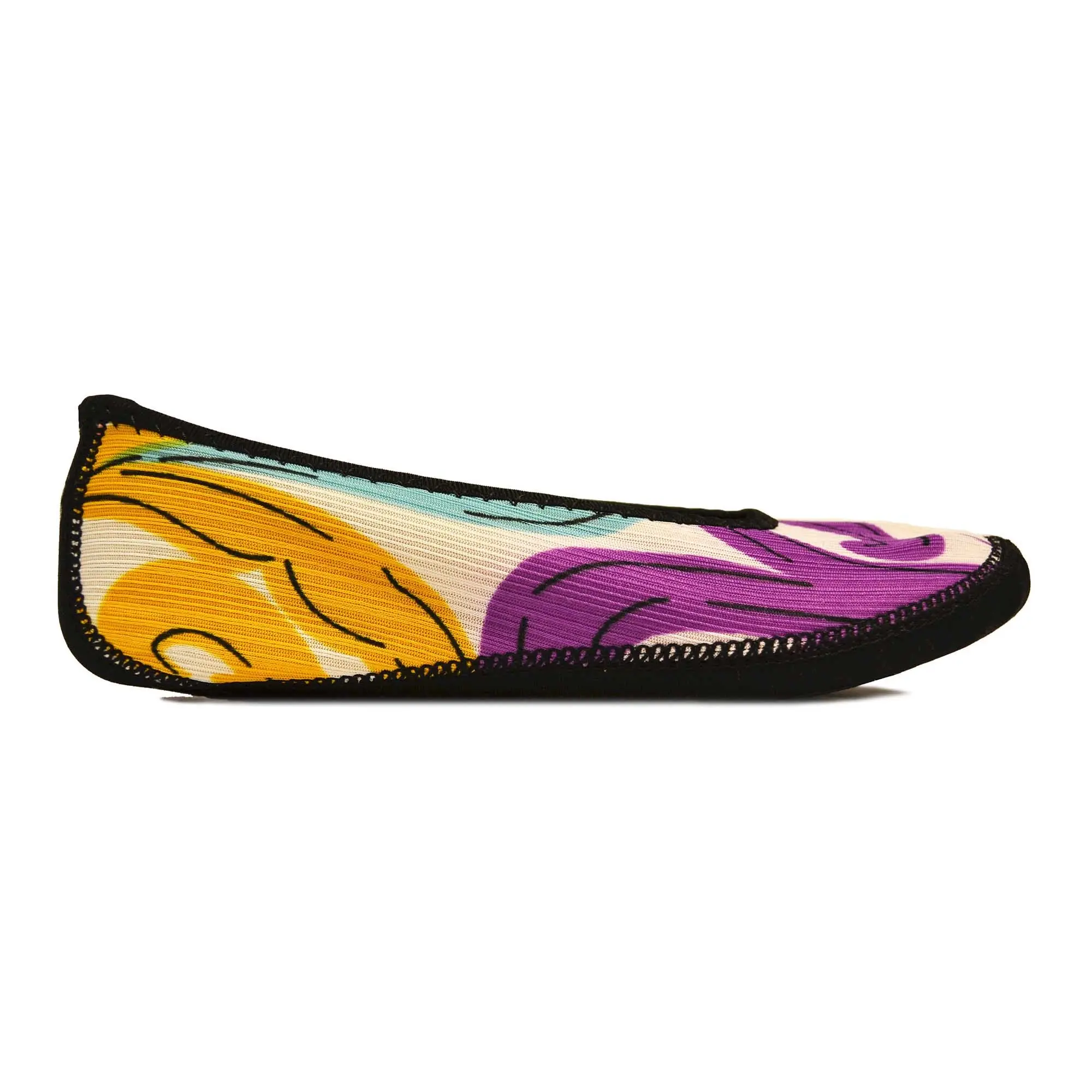 Nufoot Ballet Flats Fuzzies Swirl