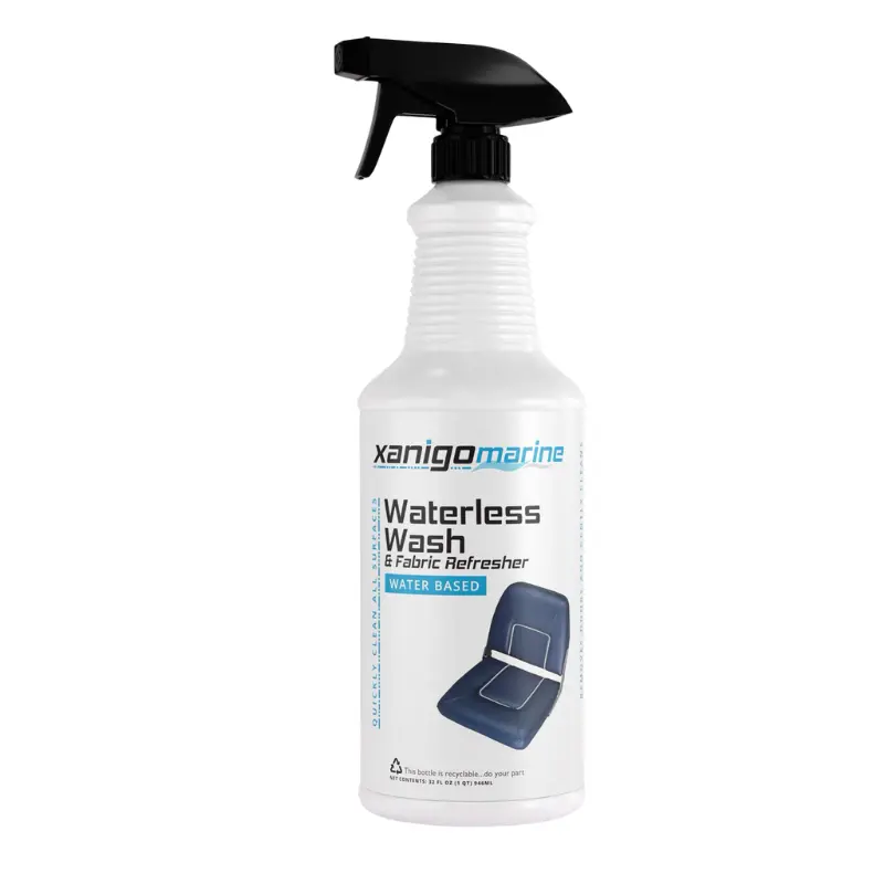 Xanigo Marine Waterless Wash - Versatile Cleaning Solution for Various Surfaces, Easy to Use & Convenient for Marine Environments