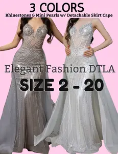 💎 2026 💎 Rhinestones Embellishments (Detachable Skirt Cape)