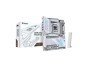 GIGABYTE X870E AORUS PRO X3D ICE AM5 AMD X870E ATX Motherboard