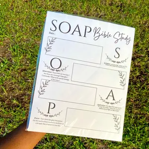 SOAP Bible Study Method Notepad