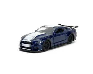 1:32 Fast & Furious 2016 Ford Mustang GT – Dark Metallic Blue with White Stripe by Jada