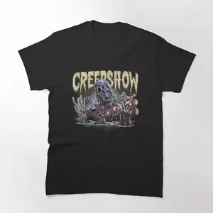 Creepshow Darknight T-Shirt - Horror-Inspired Tee Featuring Creepshow and Dark Themes, Perfect for Fans of Classic Horror Anthologies