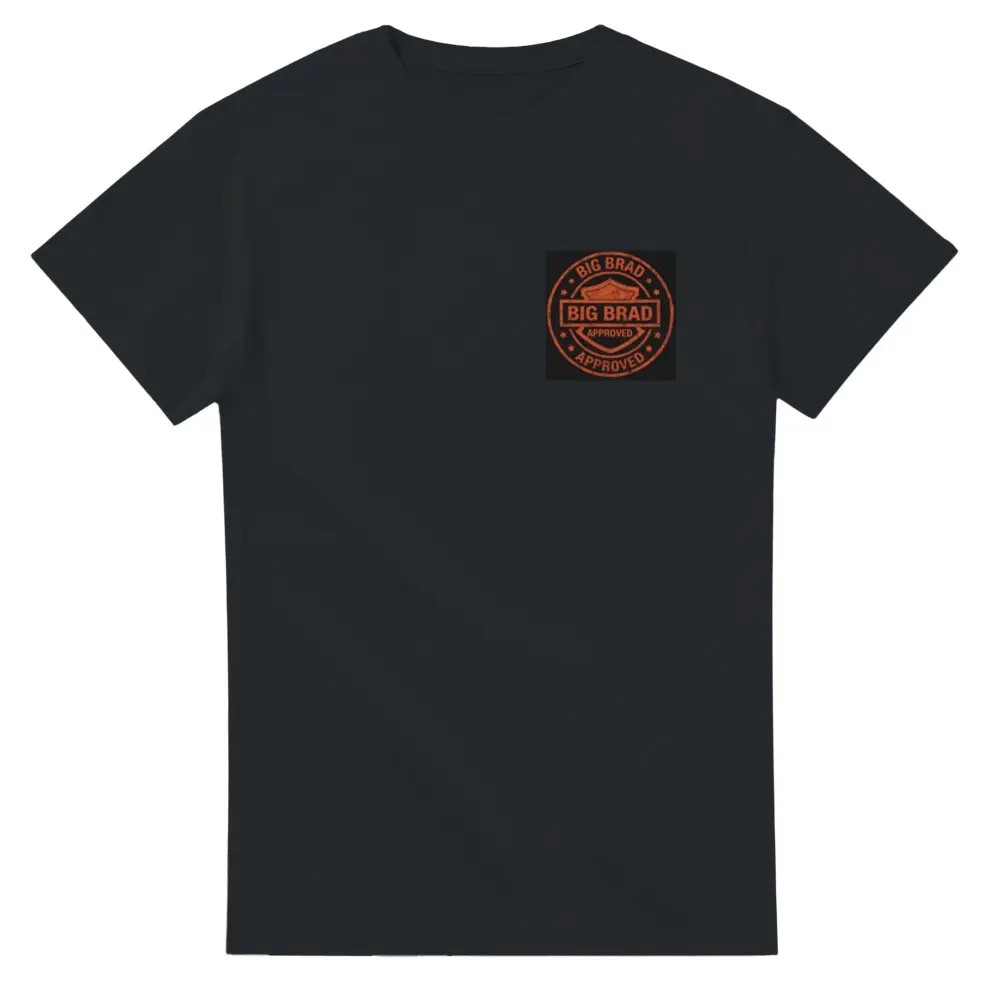 bigbrad approved loud pipes save lives back Heavyweight Unisex Crewneck T-shirt | Gildan® 5000