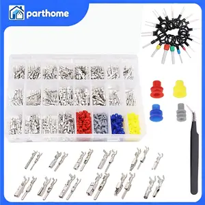 739-Piece Automotive Electrical Terminal Removal Tool Kit, Stainless Steel Connector Pin Extractor with Wire Seals, Tools for Mechanics for Car Repair & DIY Projects