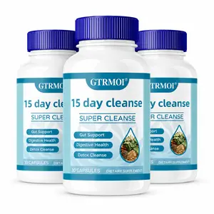 GTRMOI 15 day cleanse health supplement,Support gut and digestive health I Gut and Colon Support I Caffeine Free