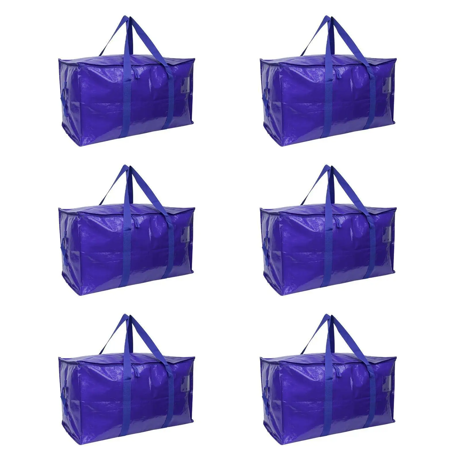 Large Capacity Storage Bags Heavy Duty Waterproof Moving Bags with Reinforced Handles for Home Organization Dorm Travel Moving