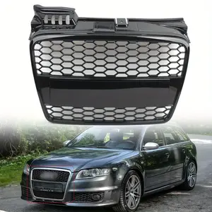 2004 (Post-Facelift) - 2008 (Pre-Facelift) Audi A4 B7| RS4 Style Honeycomb Front Grille Kit🔥#AudiA4Mods#A4B7#RS4StyleGrille